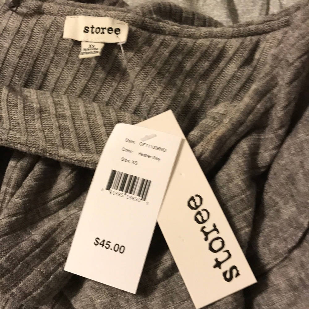 Gray STOREE TOP - Picture 2 of 2